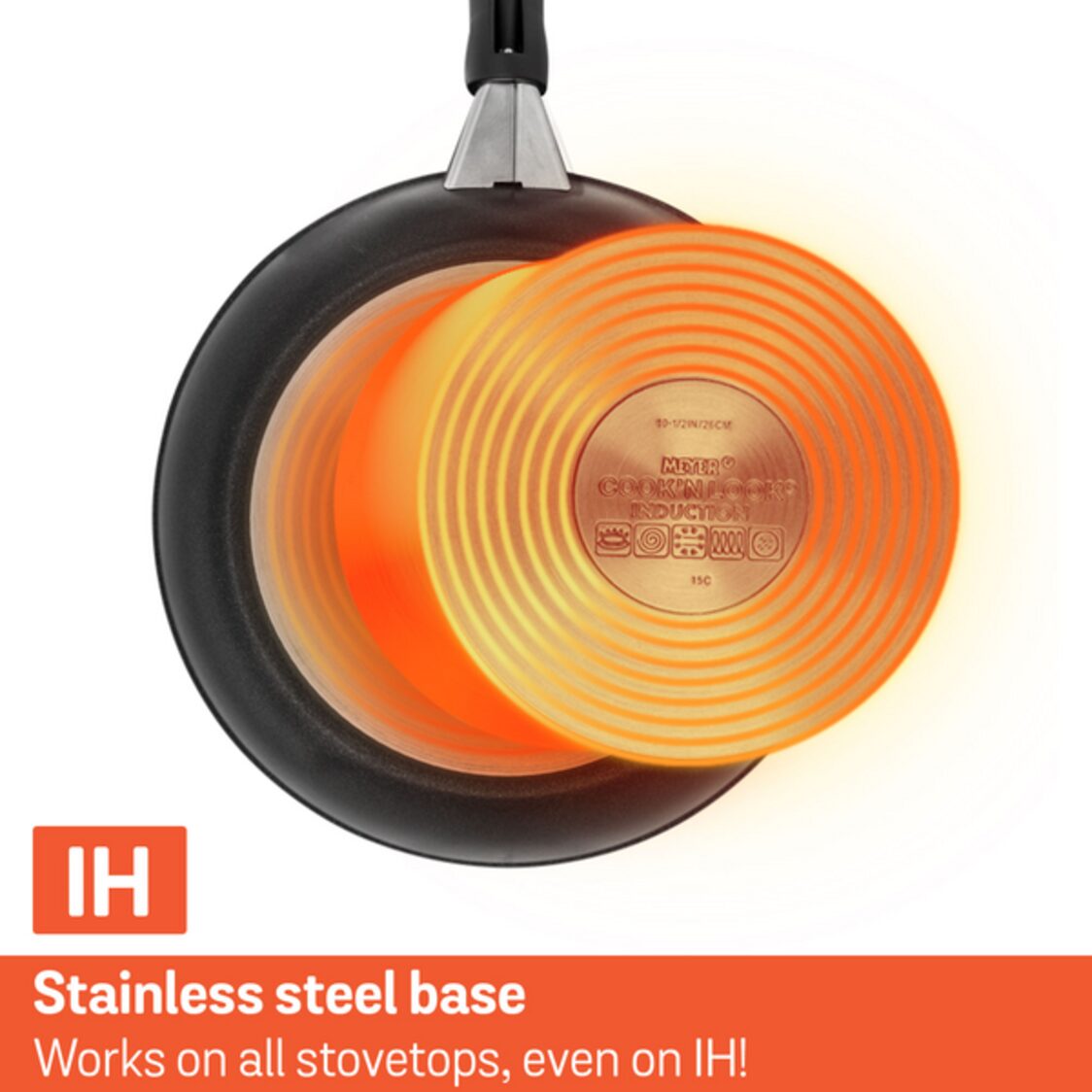 Meyer Cook N Look Nonstick 26cm Covered Chef's Pan (Induction) 18894