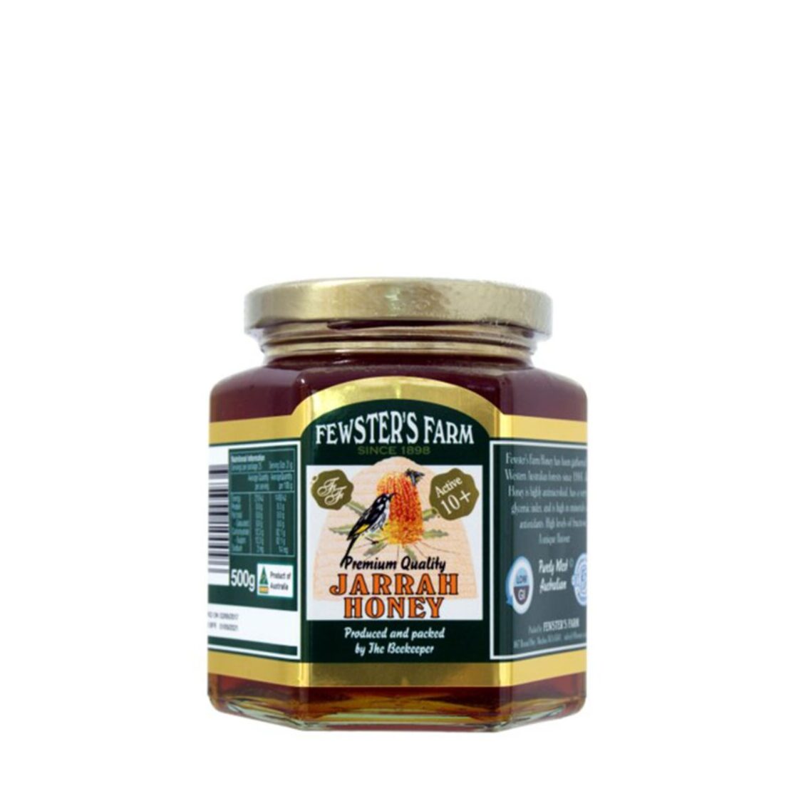 Fewster's Farm Jarrah Honey 10+ (500g)