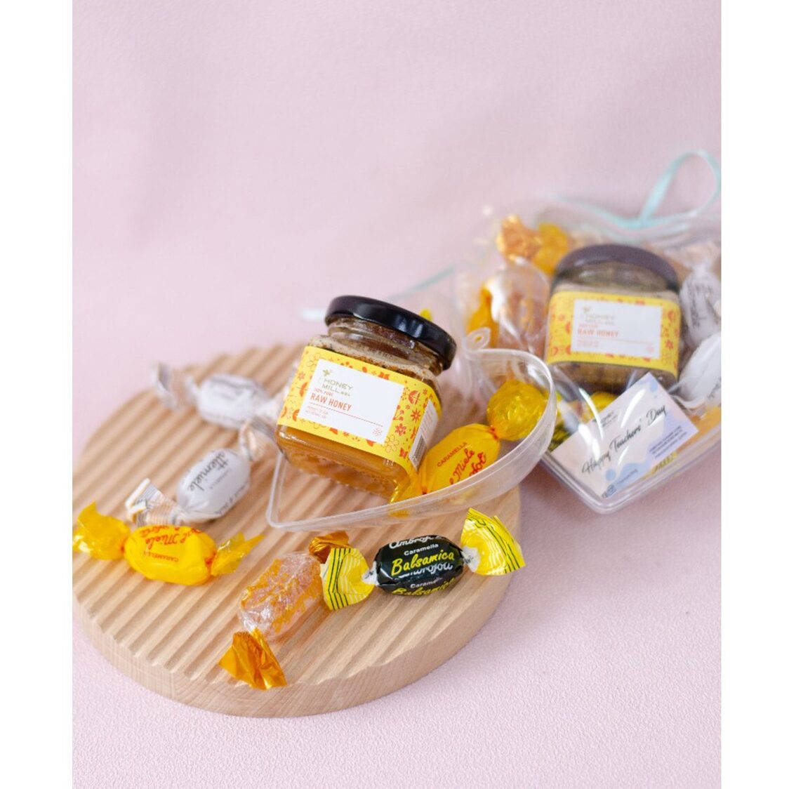 Honeymill Wild Flora Honey and Candies in Heart Ornament