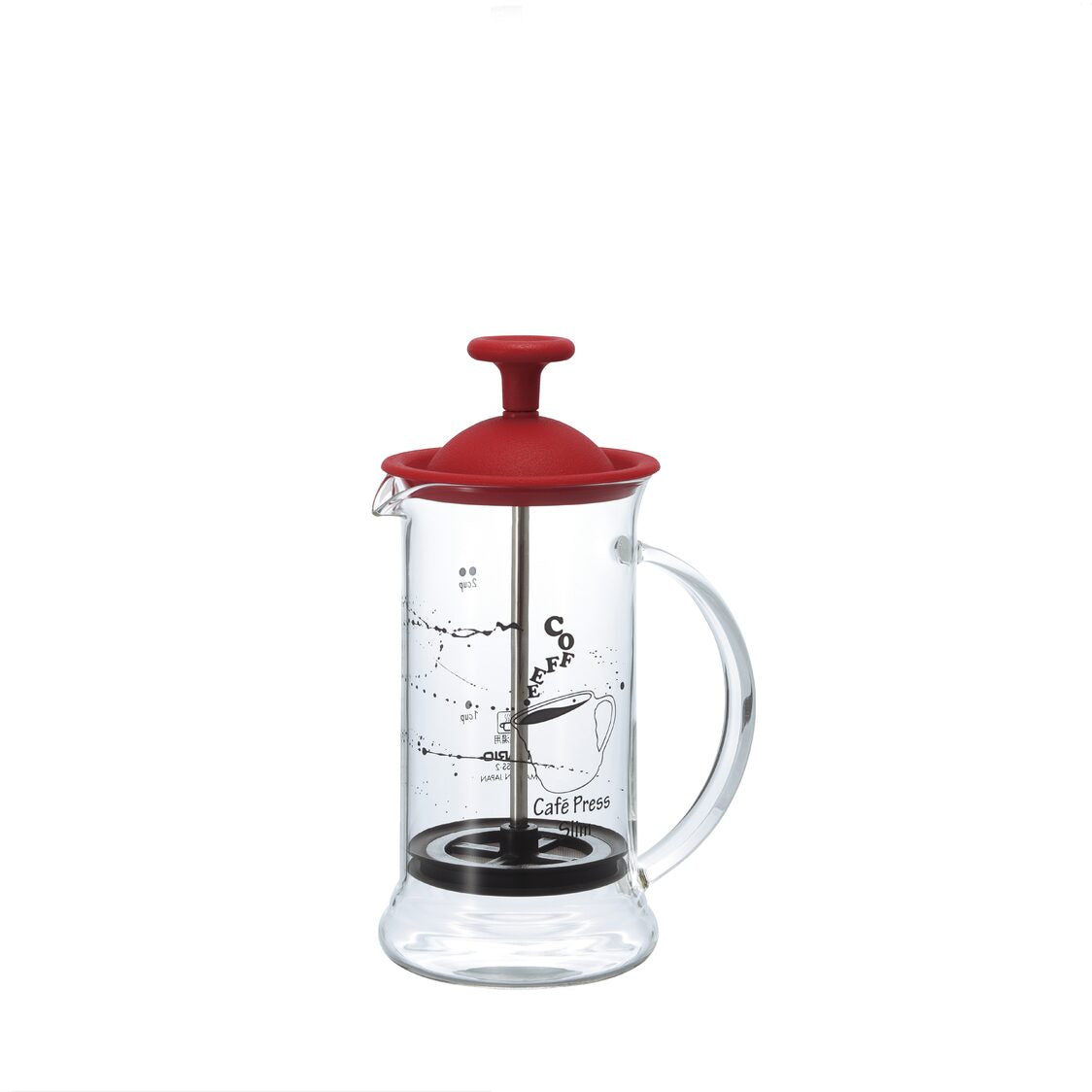 HARIO Slim Cafe Press 240ml (CPSS-2-R)