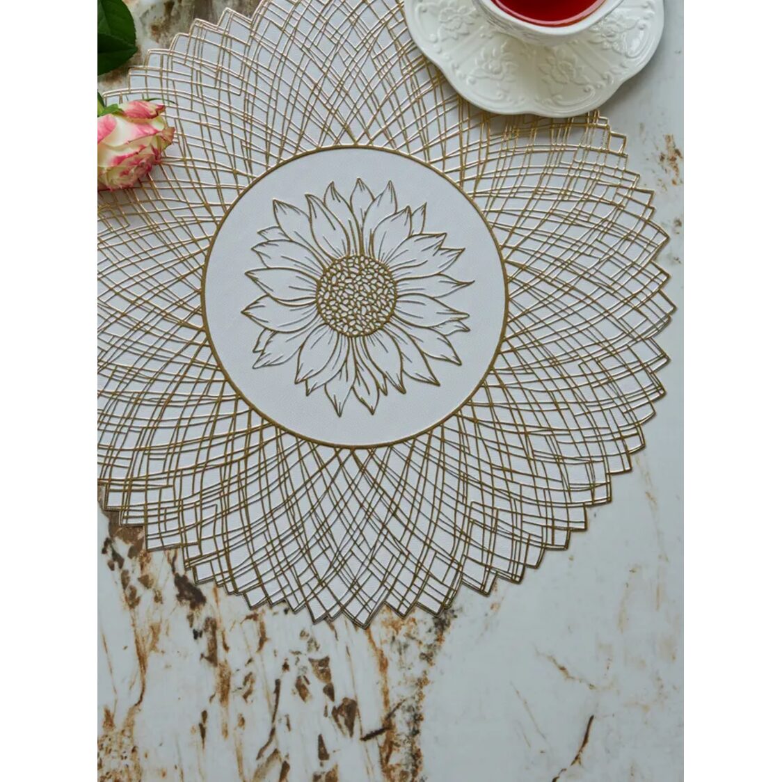 J. Rapee Samson Placemat White