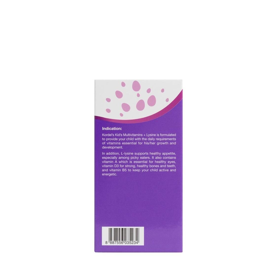 Kordel's Kid's Multi With Lysine 60's