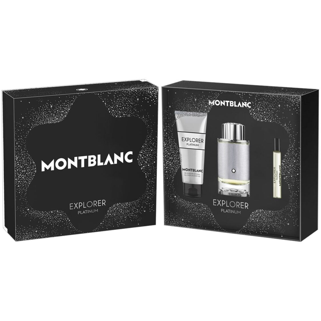 Mont Blanc Explorer Platinum 3pc Festive Set