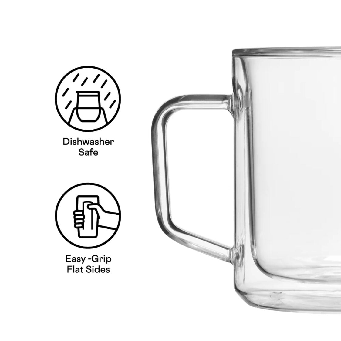 Corkcicle  Mug Glass 2pcs Set