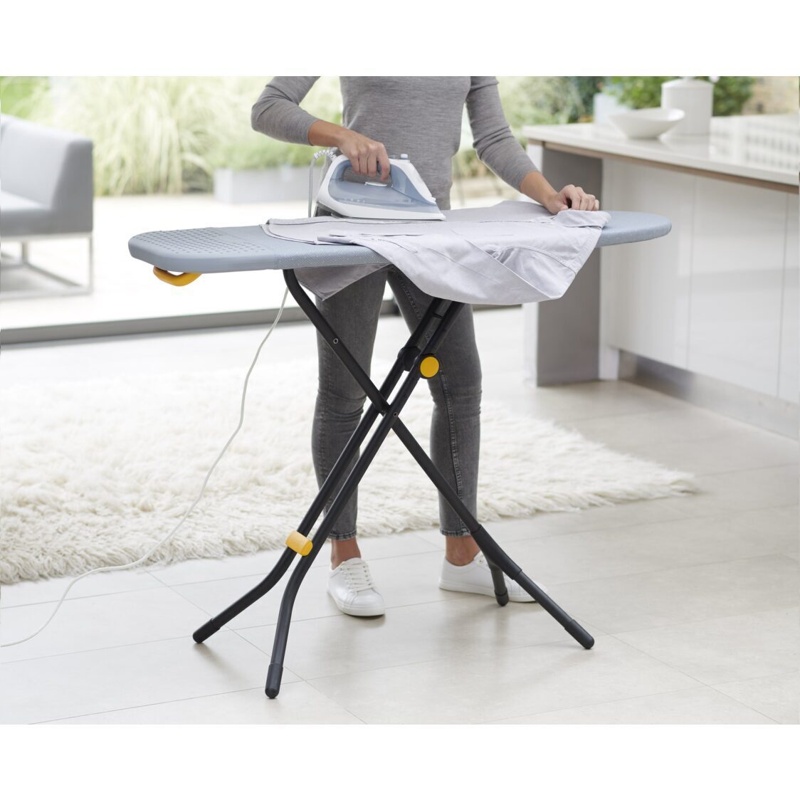 Joseph Joseph Glide Easy-store Ironing Board Grey