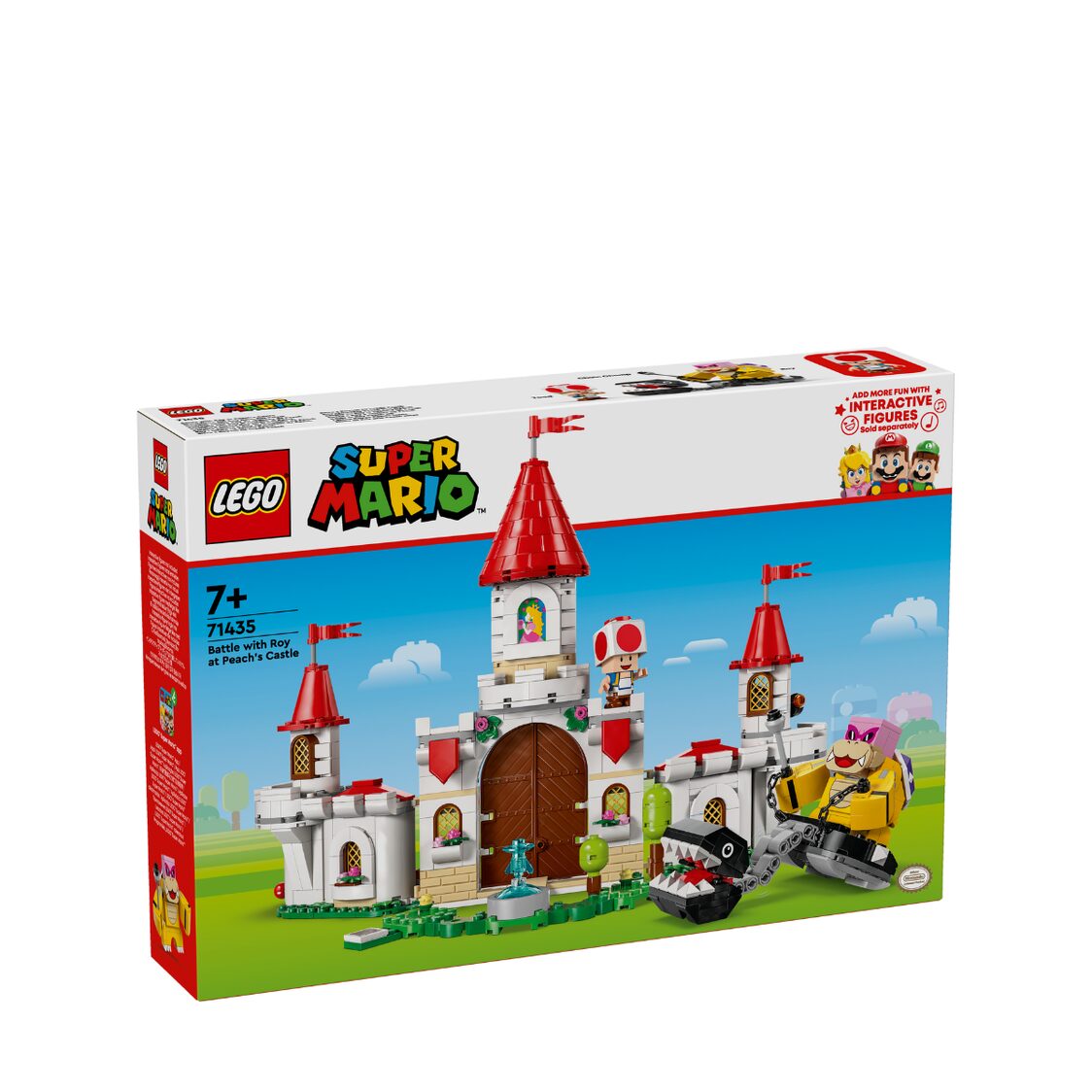 Lego Battle with Roy at Peach's Castle 71435