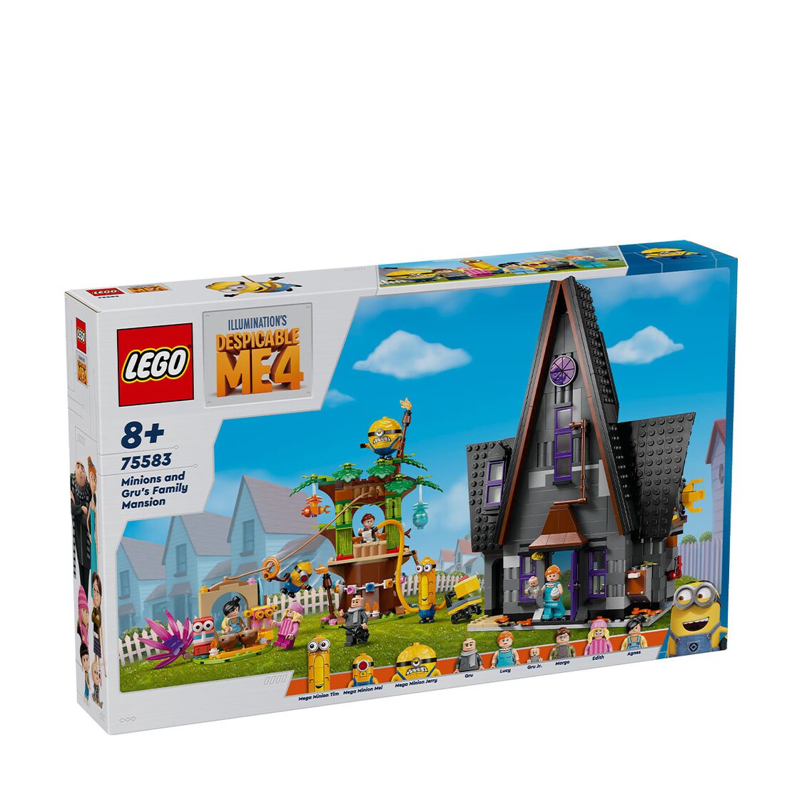 Lego Minions and Gru's Family Mansion 75583