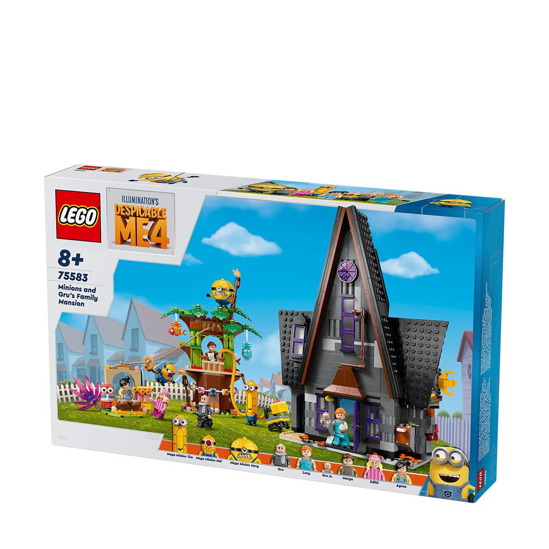 Lego Minions and Gru's Family Mansion 75583