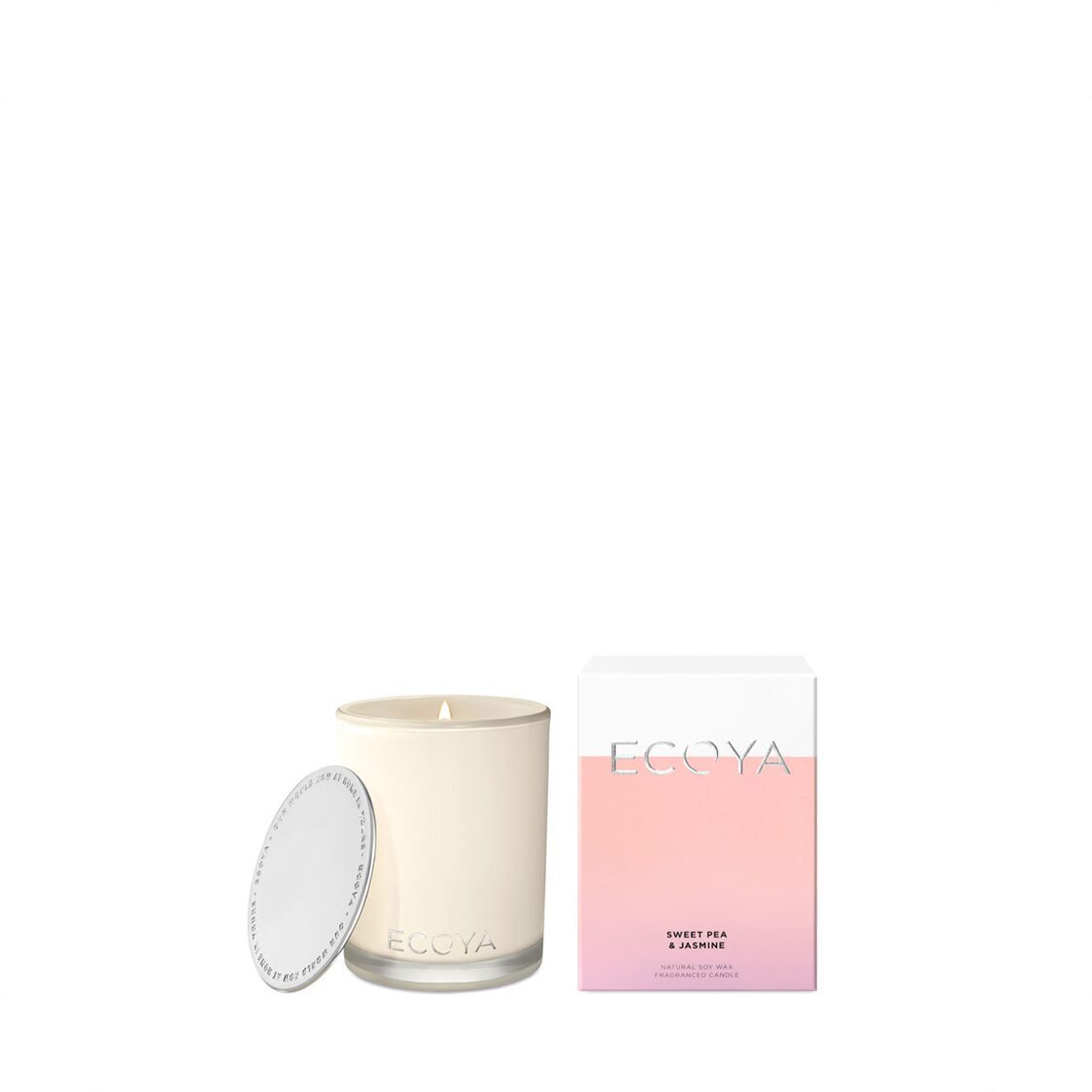 Ecoya Sweet Pea and Jasmine Madison Candle