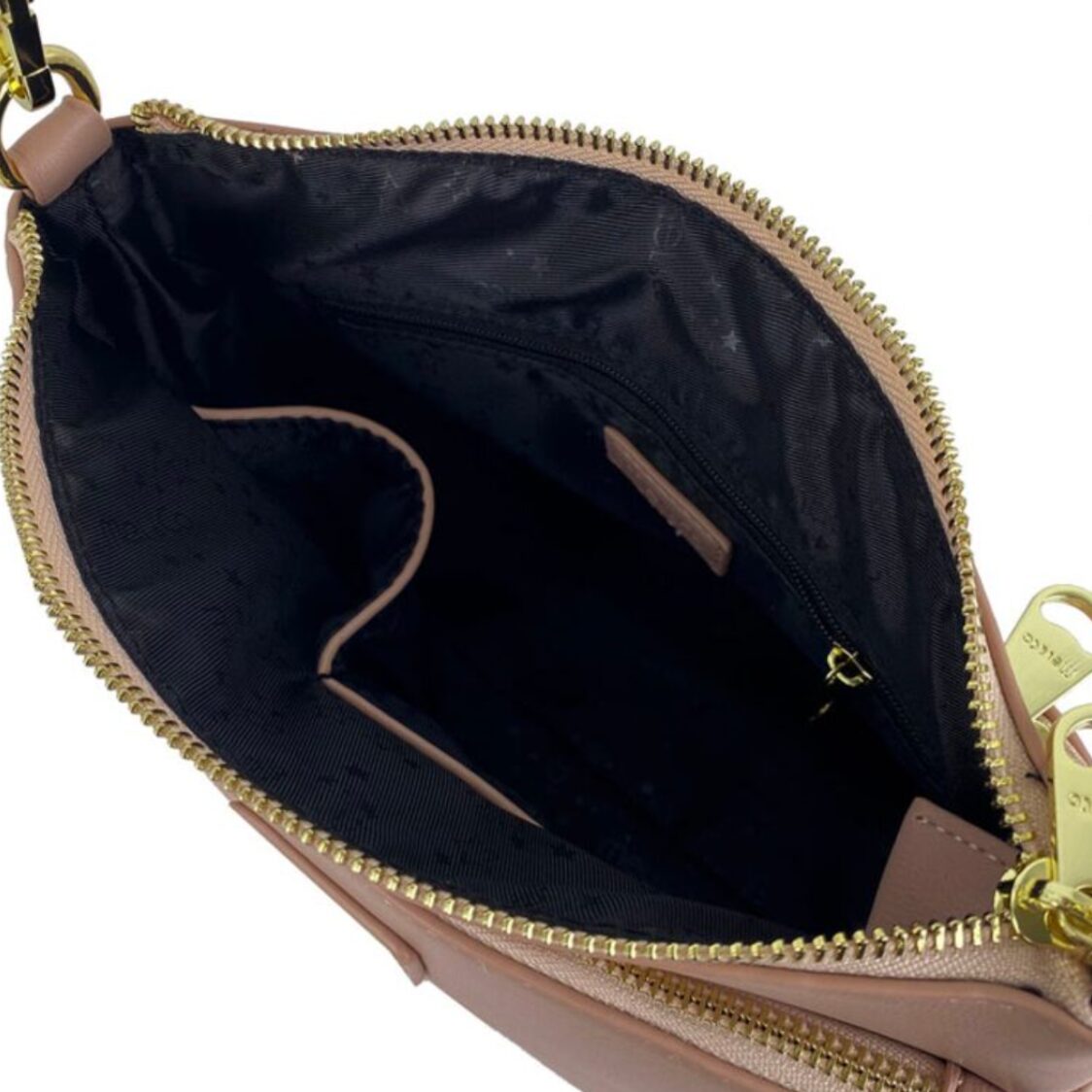 Mel&Co Faux Leather Shoulder & Sling Bag Navy