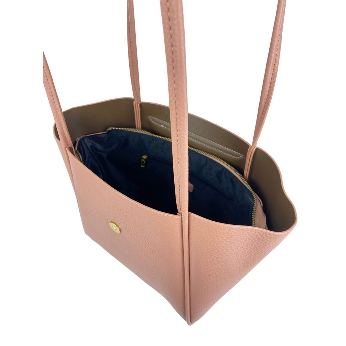 Mel&Co Pouch-Bag-In-Tote with Flap