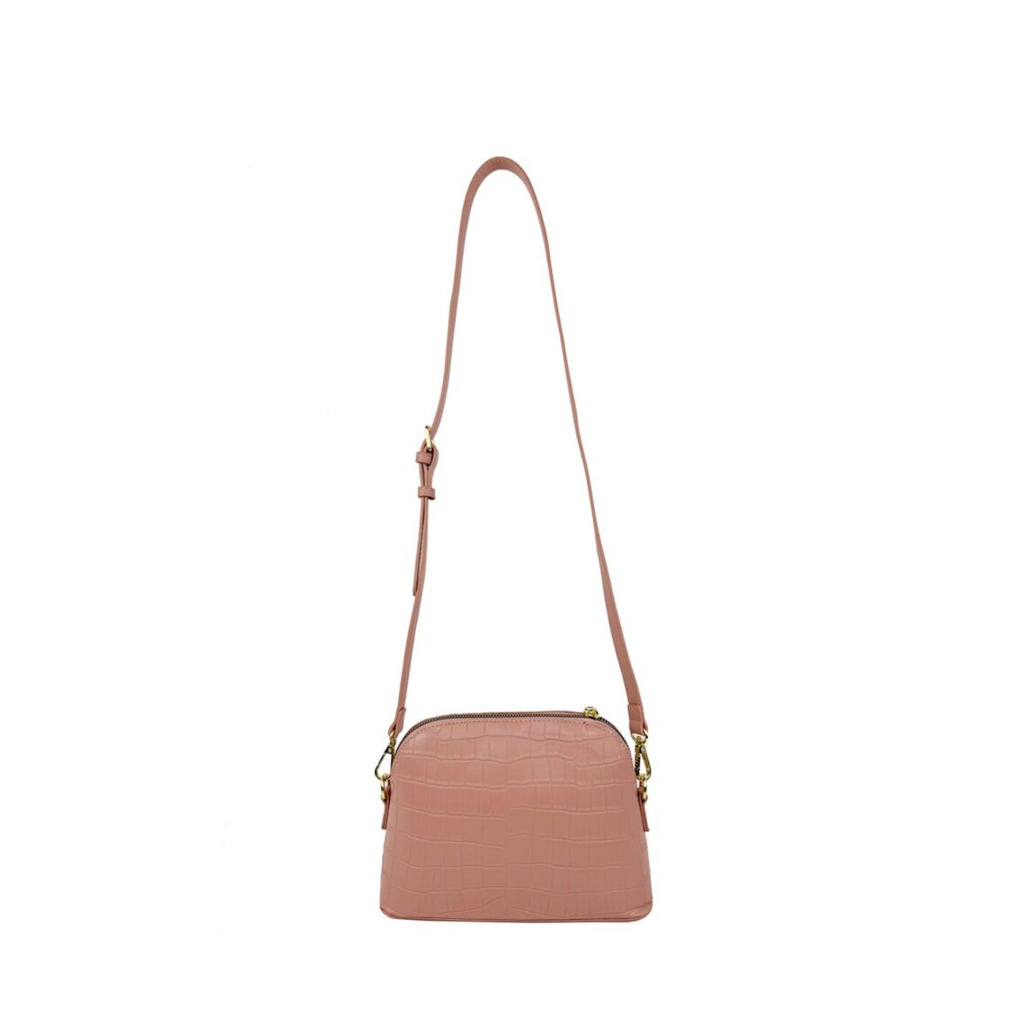 Mel&Co Croco Dome Sling Bag