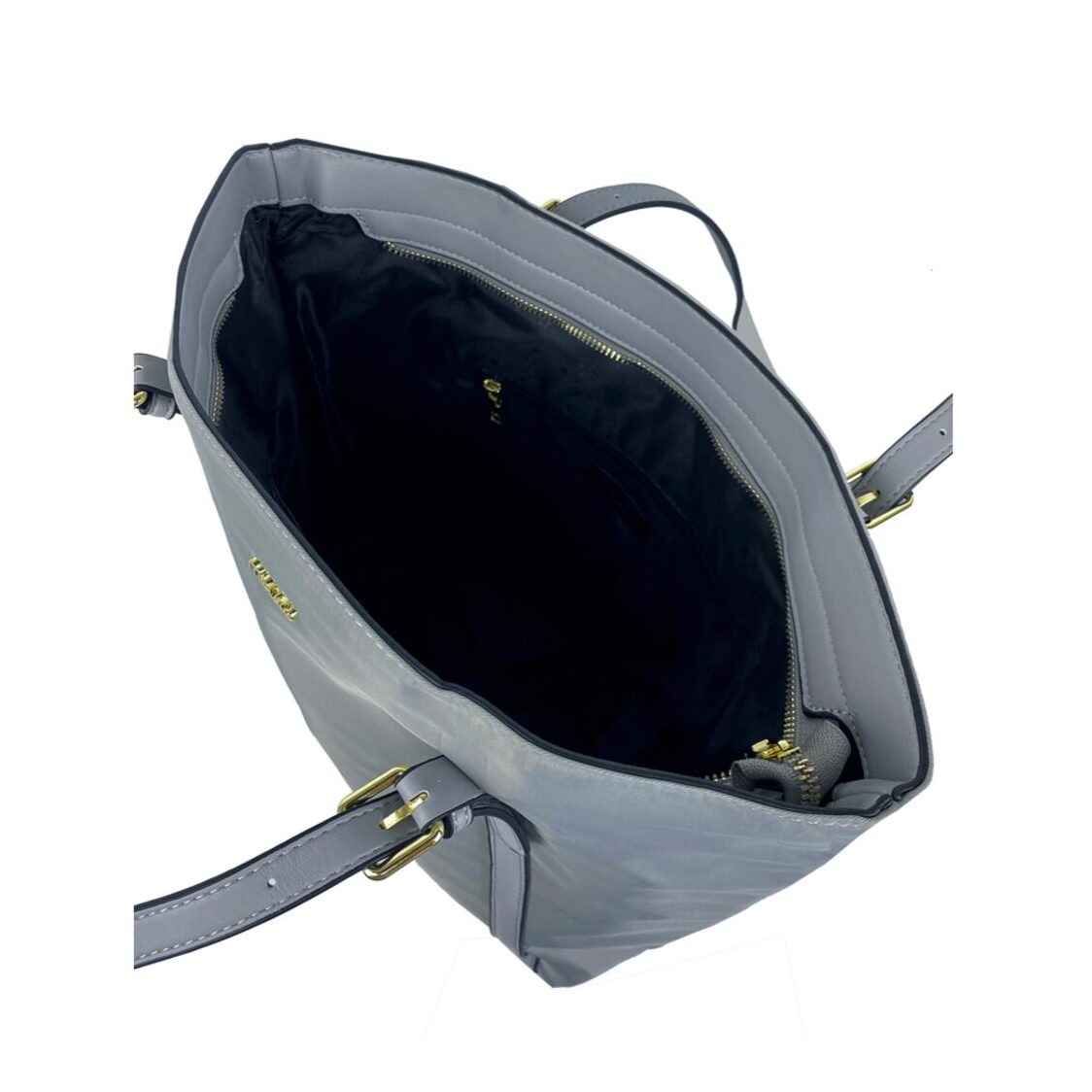 Mel&Co Nylon Double Handle Tote Bag