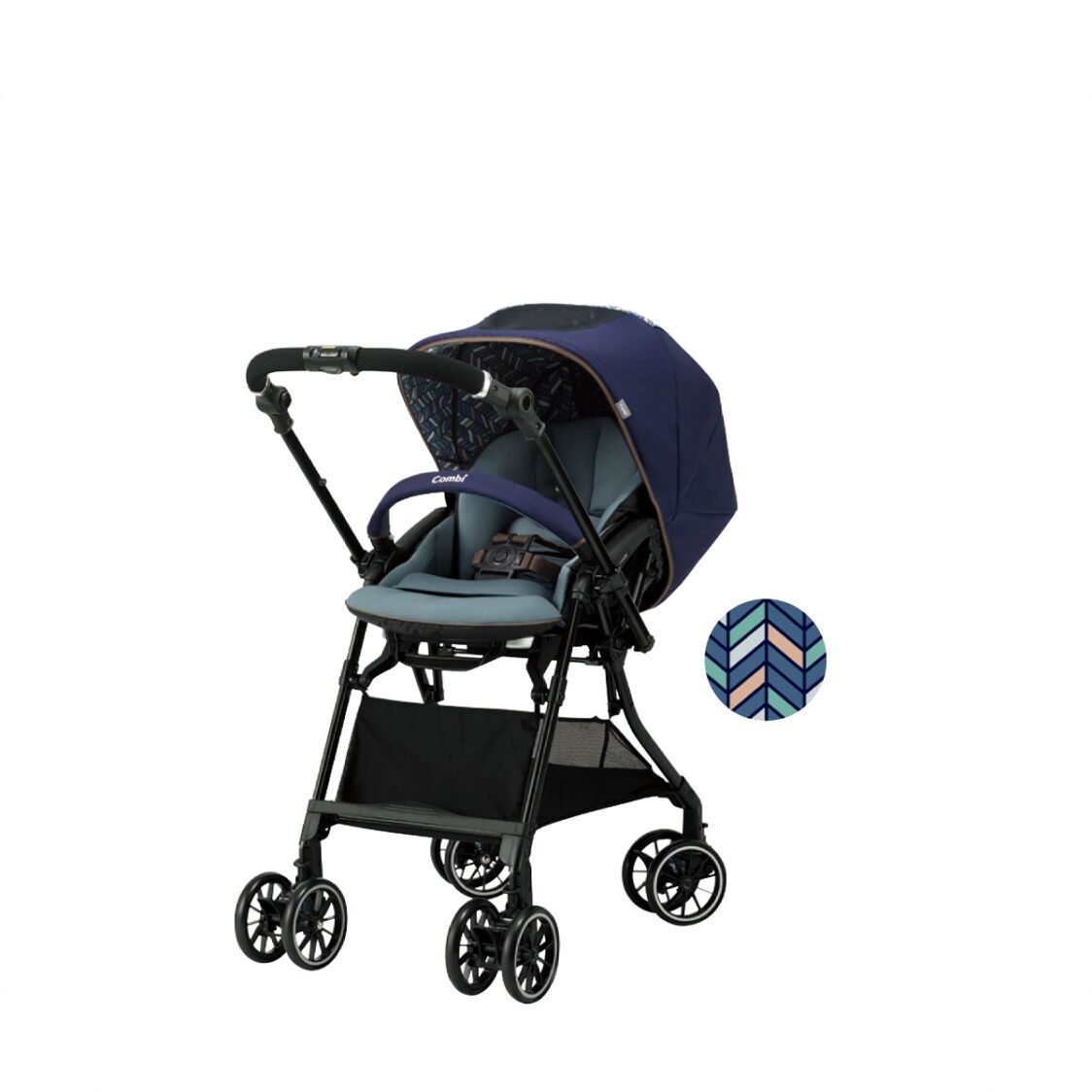 Combi Sugocal Compact Navy Stroller 5.1kg 1~36 Months 118088
