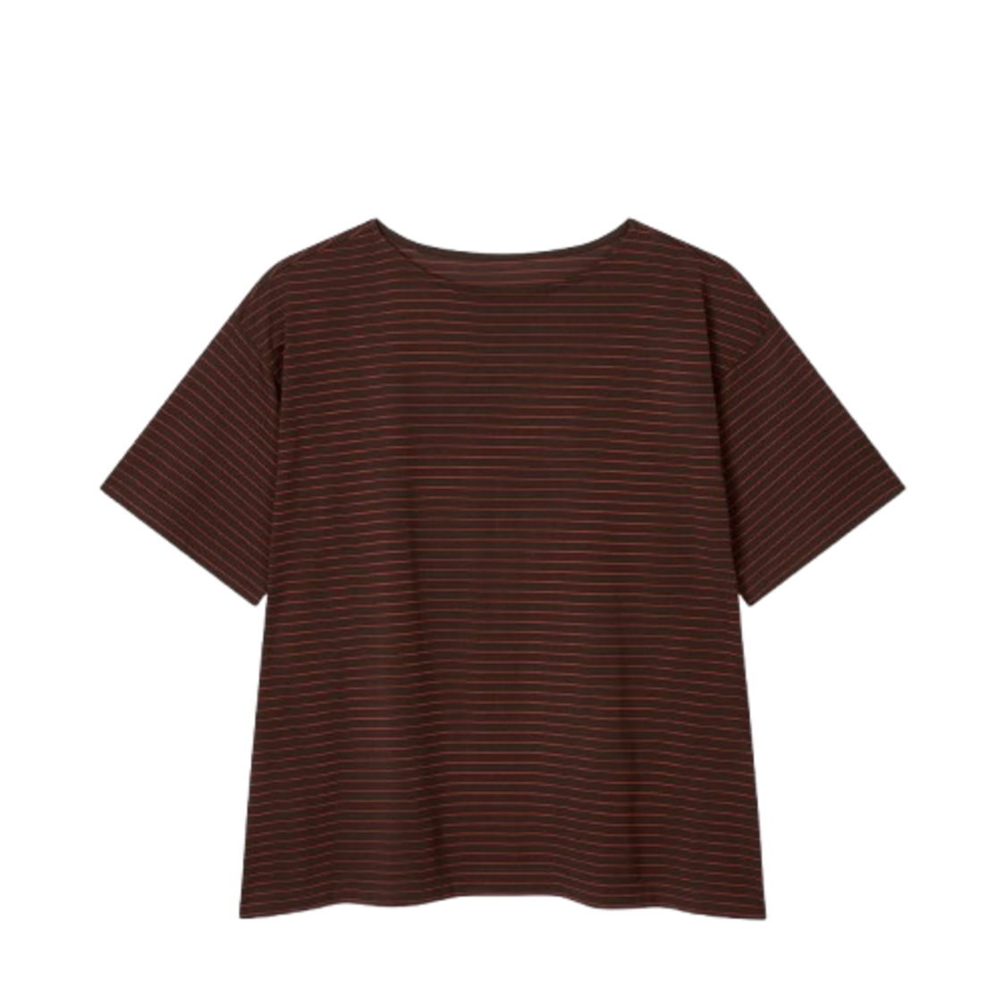 Jaju Women Soft Lounge T-Shirt Dark Brown