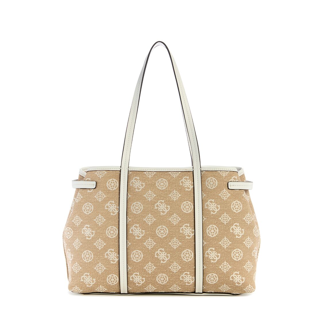 Guess Beyza Girlfriend Tote - White Logo