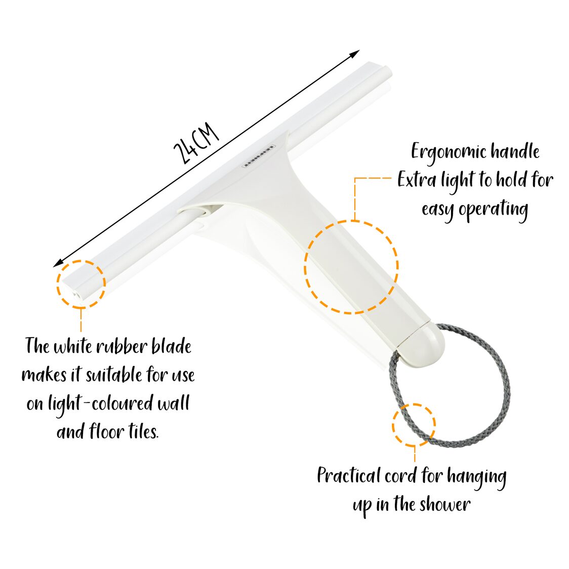 Leifheit Shower Cabin Cleaner L41650