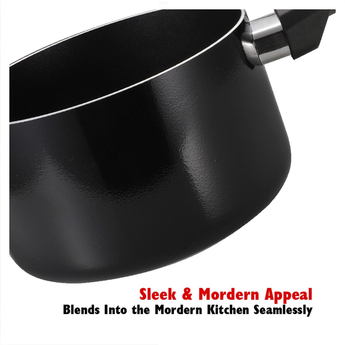 ASD Gusto Red Non-Stick Stock Pot 24cm(HP8724-RD)