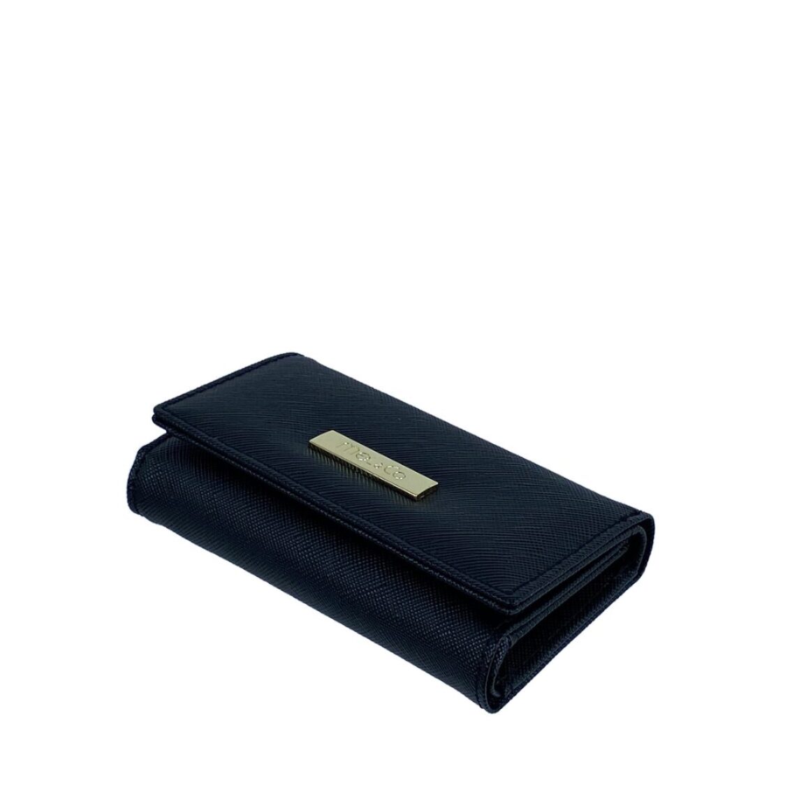 Mel&Co Saffiano Leatherette Basic Key Pouch