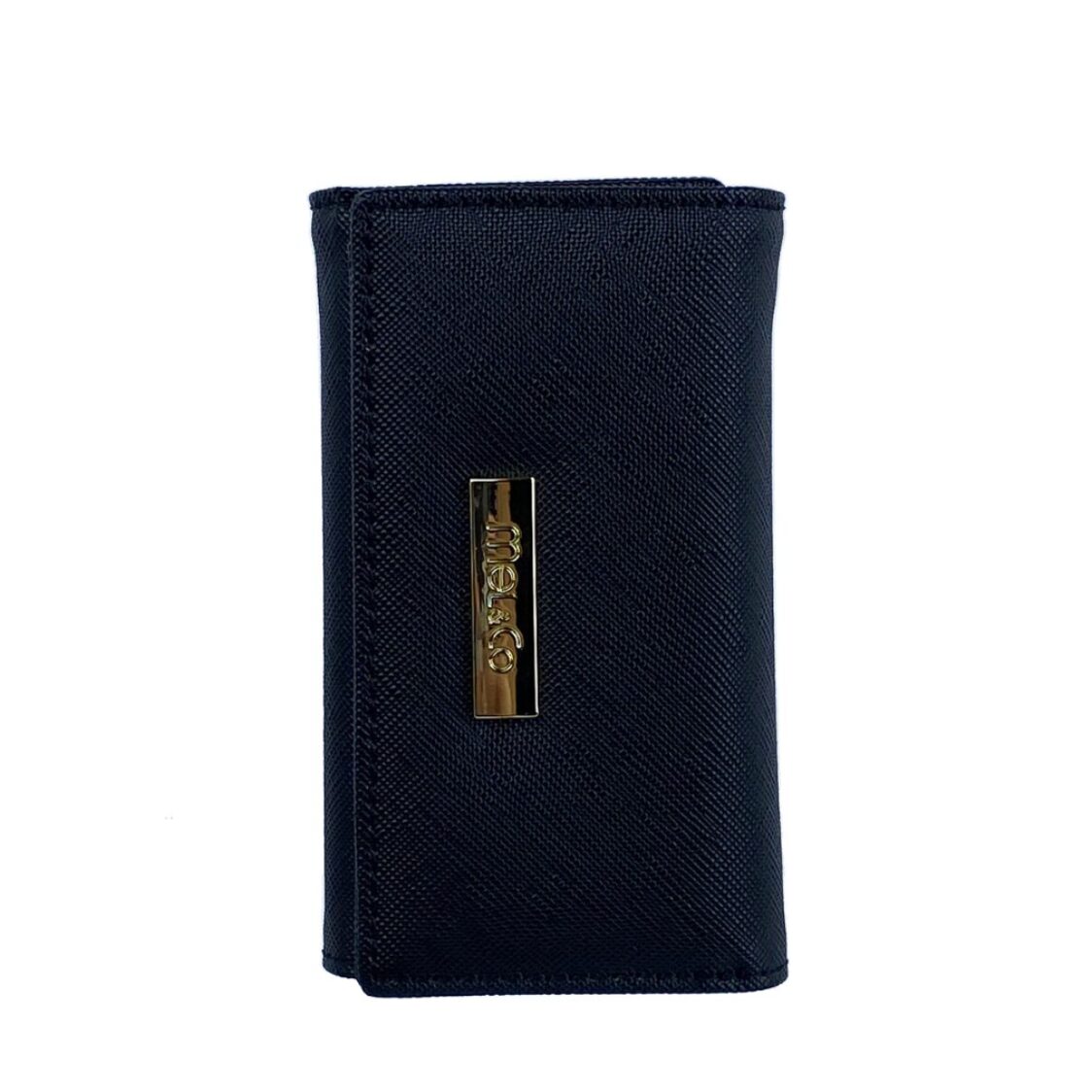 Mel&Co Saffiano Leatherette Basic Key Pouch
