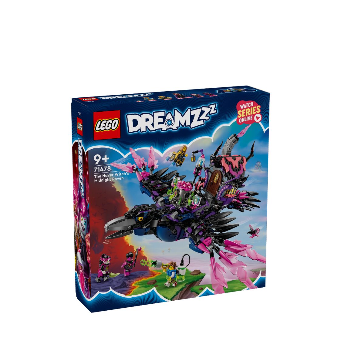 Lego The Never Witch's Midnight Raven 71478