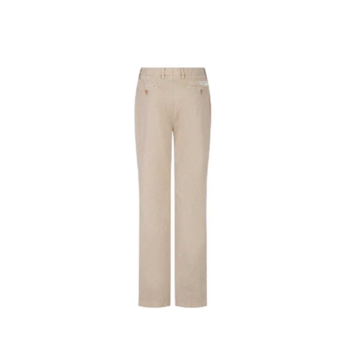 Man On The Boon Texture Tapered Pants Beige