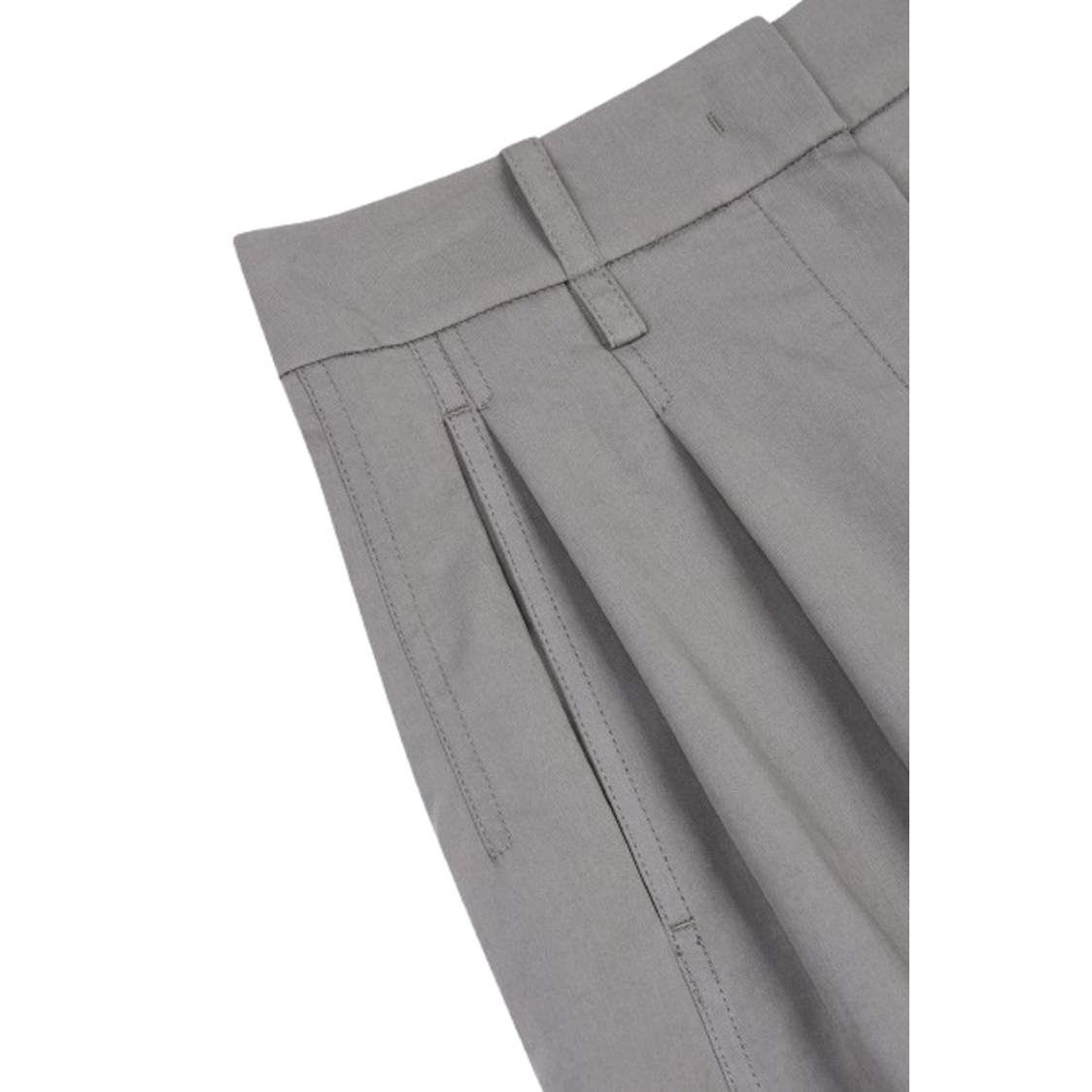 Voice Of Voices Cotton Blend Two Tuck Fleets Shorts