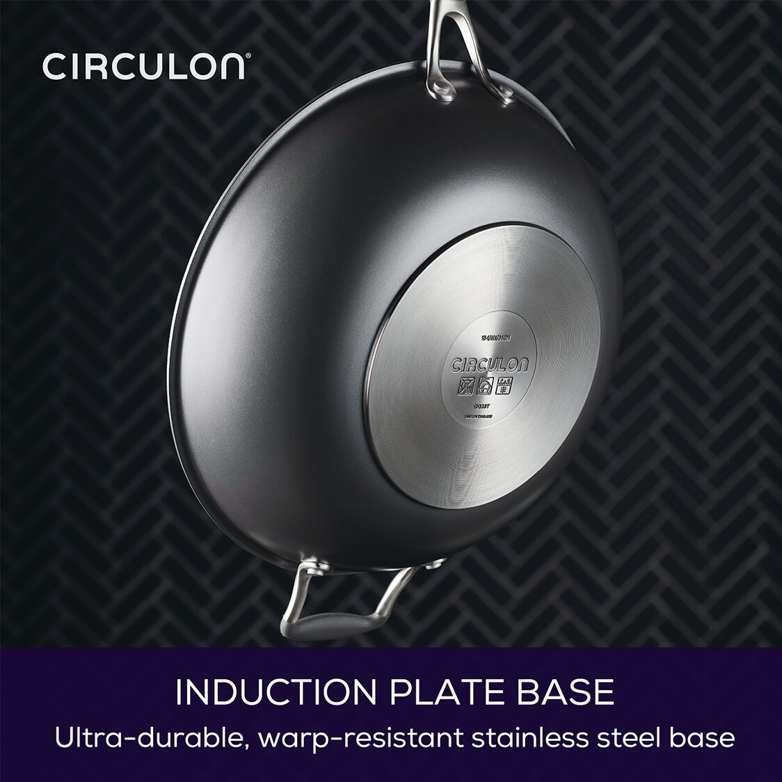 Circulon ScratchDefense A1 34cm Stirfry Pan with Helping Handle