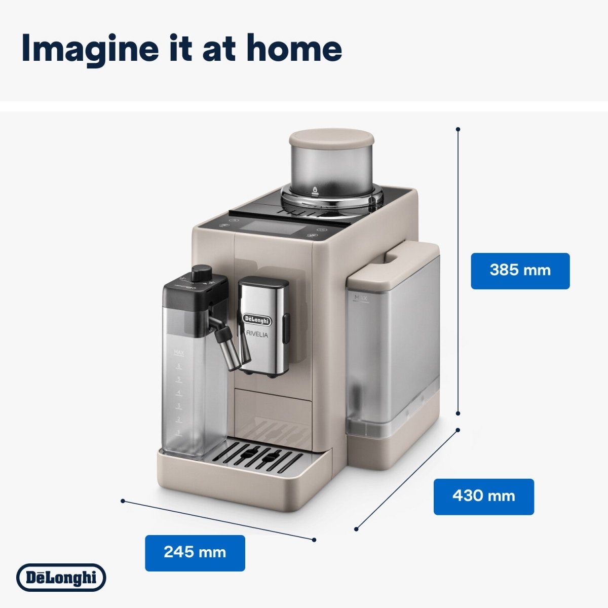 Delonghi Coffee Machine Fully - Auto Rivelia - Metro Singapore Departmental Store - Celebrating 69 Years in SG