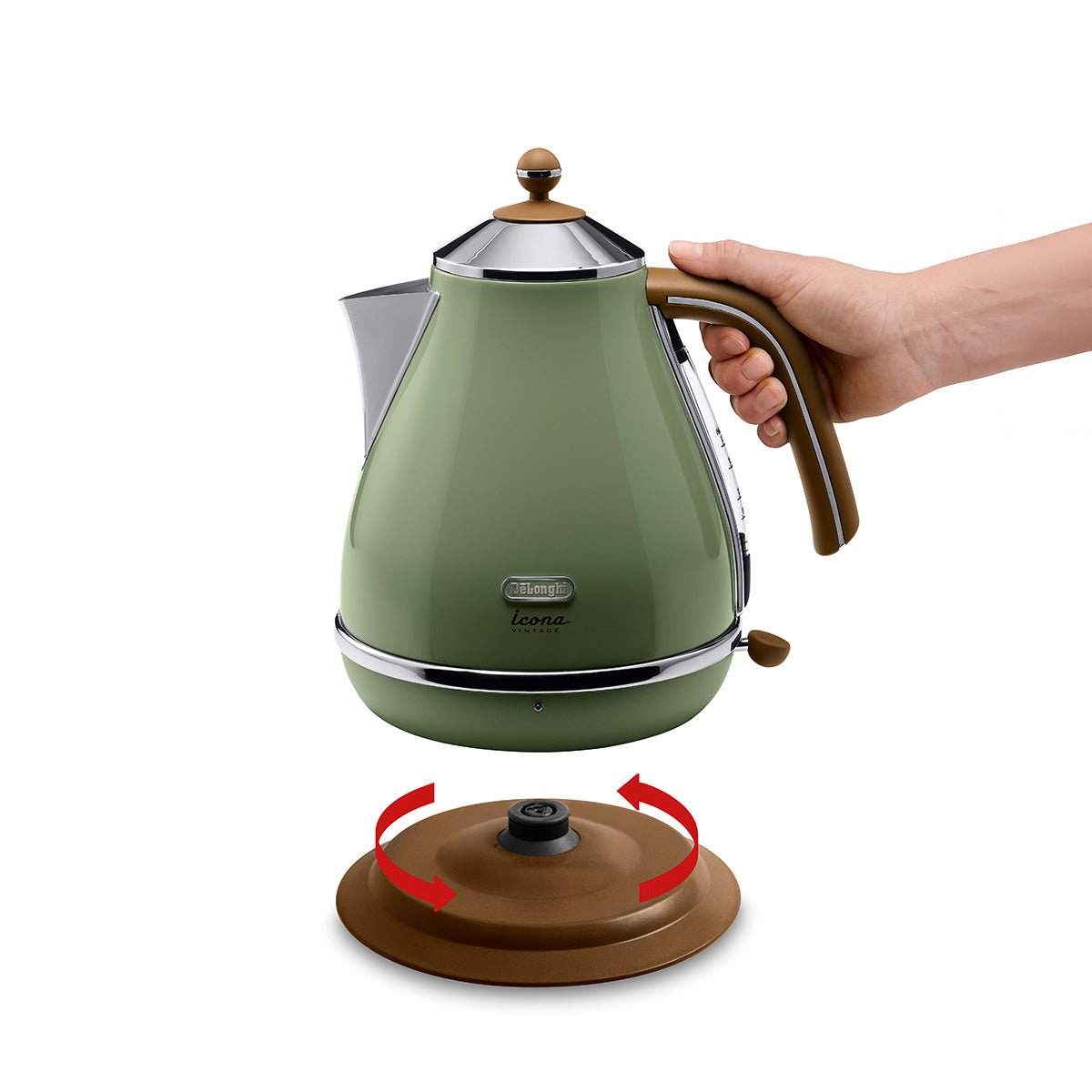 Delonghi Icona Capitals Kettle Vintage - Metro Singapore Departmental Store - Celebrating 69 Years in SG