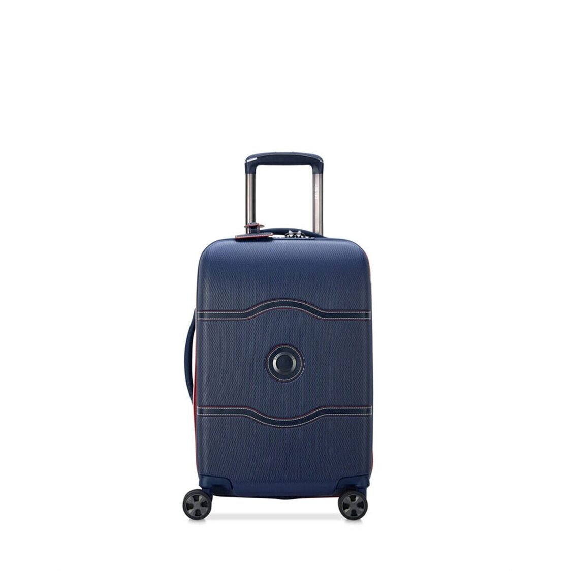 Delsey Paris Chatelet Air 2.0 4 - Double Wheels Cabin Trolley Luggage Case with Zip Securitech 2 - Blue - Metro Singapore Departmental Store - Celebrating 69 Years in SG