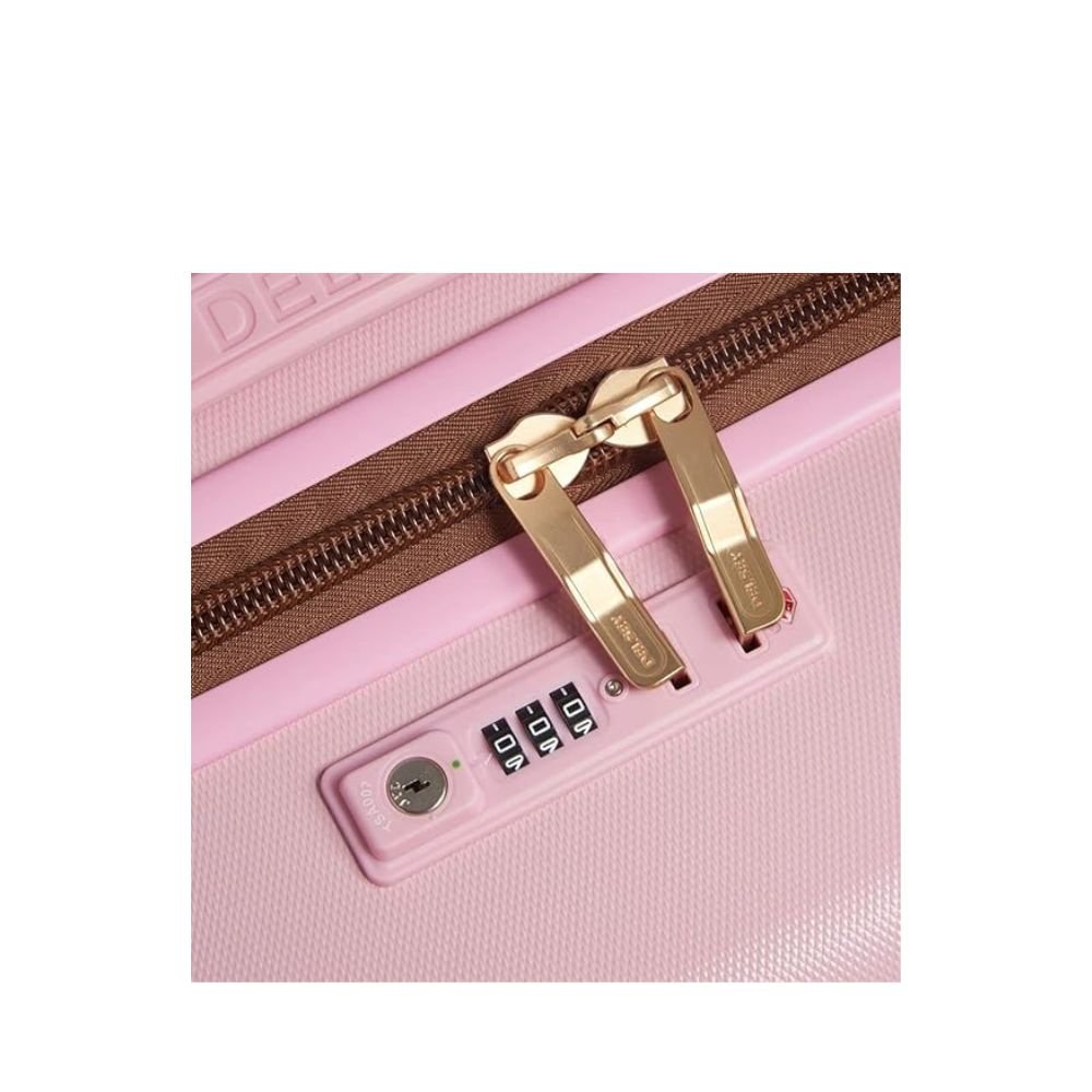 Delsey Paris Freestyle 4 Double Wheels Expandable Trolley Luggage Case - Peony (TSA & ZST) - Metro Singapore Departmental Store - Celebrating 69 Years in SG