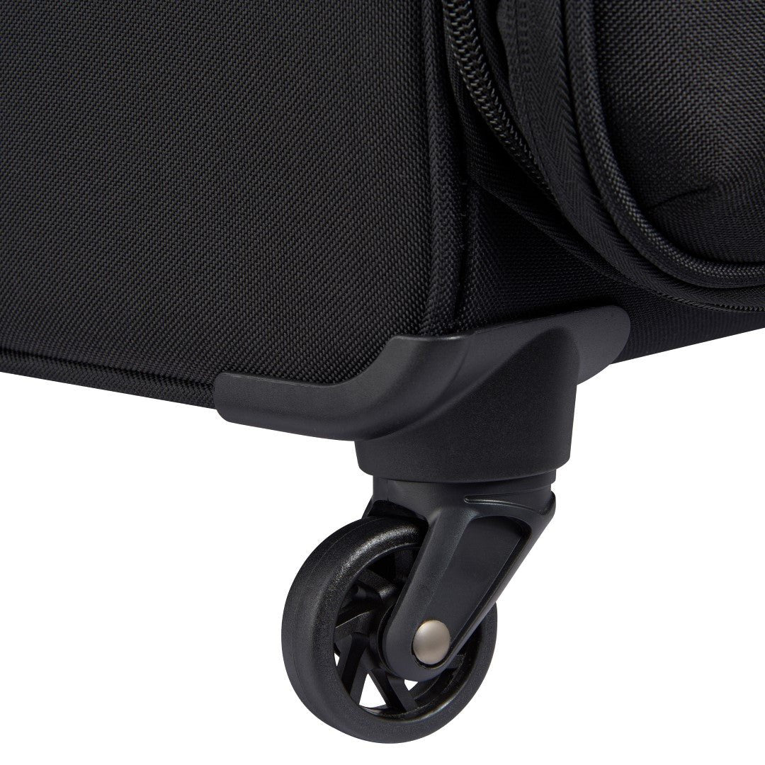 Delsey Paris Securitech Vanguard 4 Double Wheels Expandable Luggage - Black - Metro Singapore Departmental Store - Celebrating 69 Years in SG
