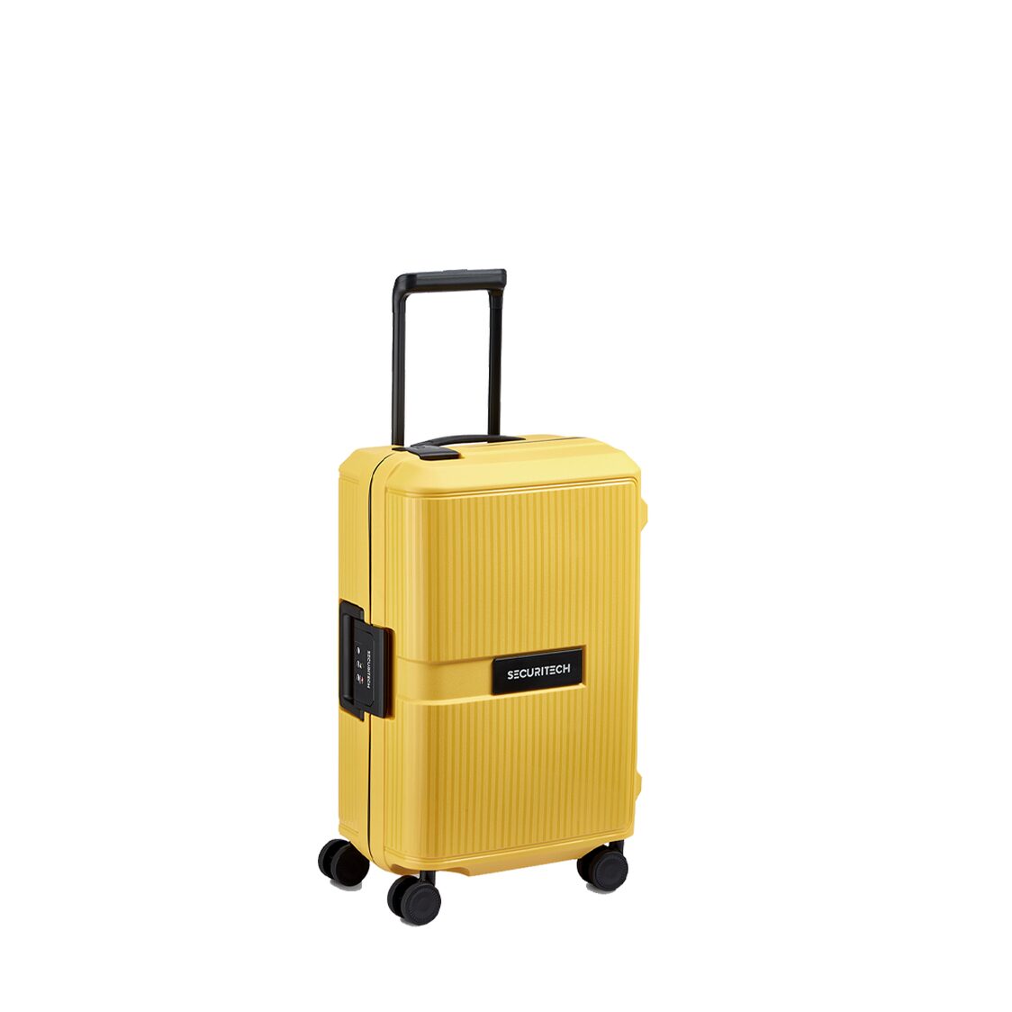 Delsey Paris Stone 4 Double Wheels Trolley Case - Yellow - Metro Singapore Departmental Store - Celebrating 69 Years in SG