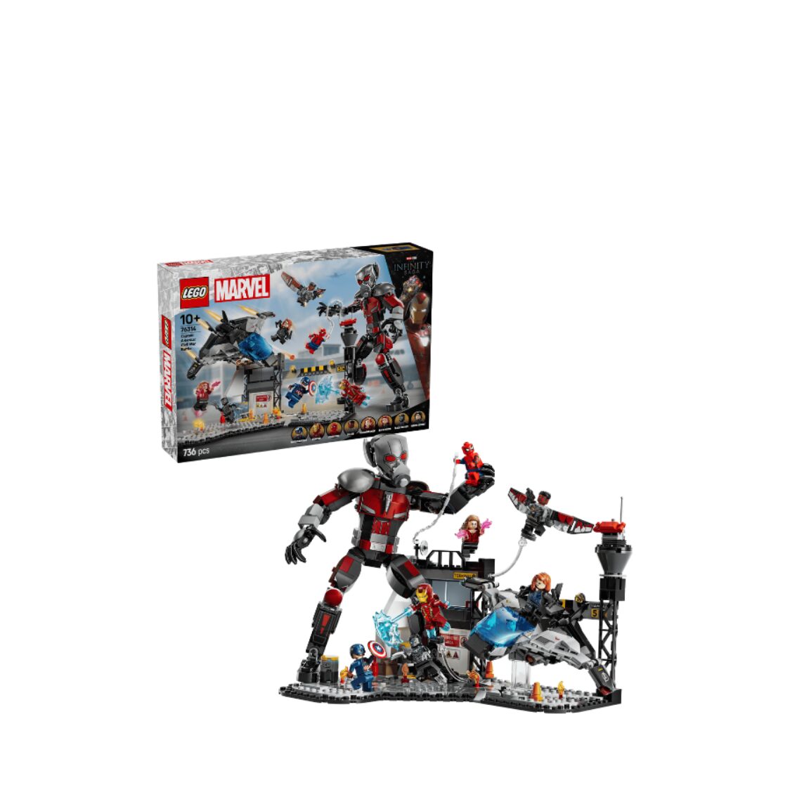 Lego Captain America: Civil War Action Battle 76314