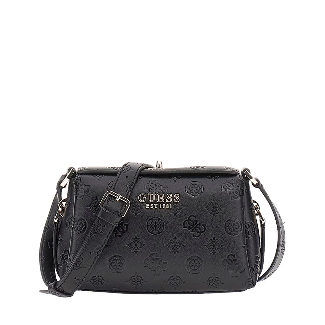 PHOEBE MINI CROSSBODY BAG,BLACK LOGO