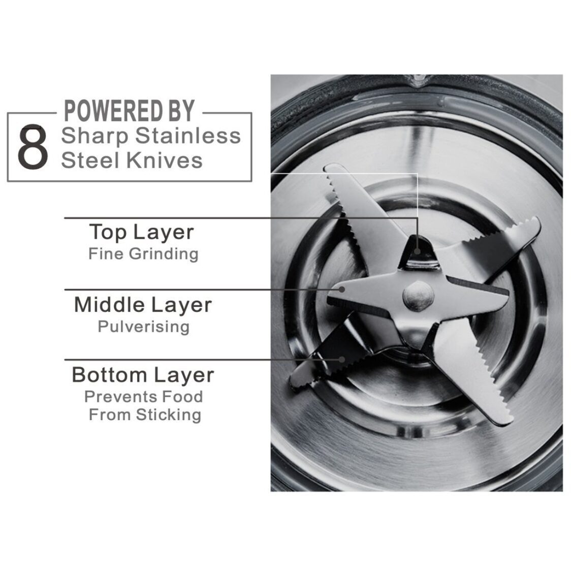 Toyomi Compact Cooking Blender (BLC9203)