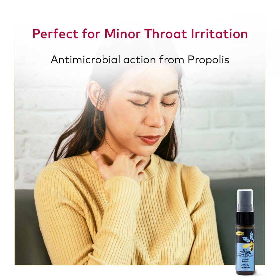 Comvita Propolis Oral Spray Regular Strength 20ml