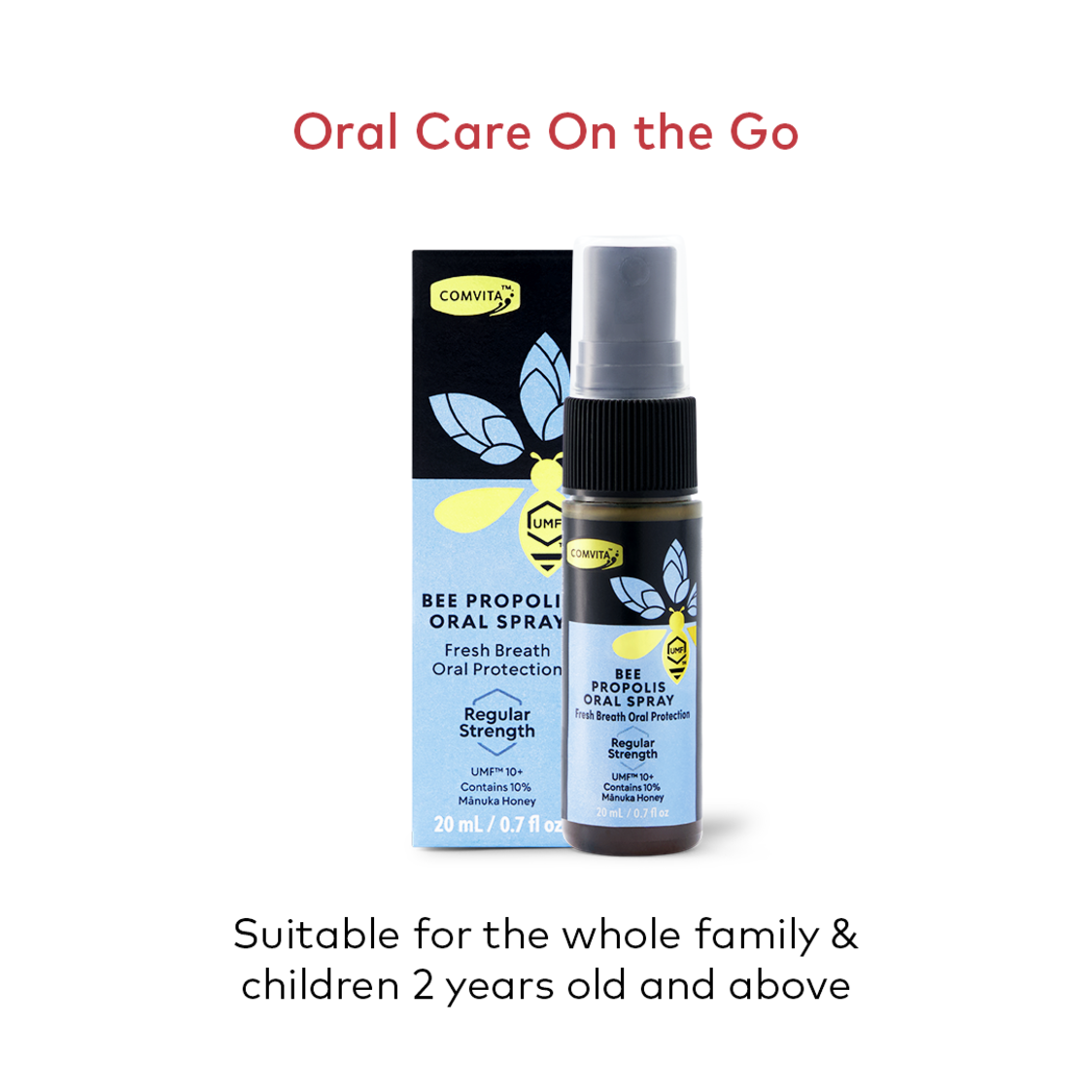 Comvita Propolis Oral Spray Regular Strength 20ml