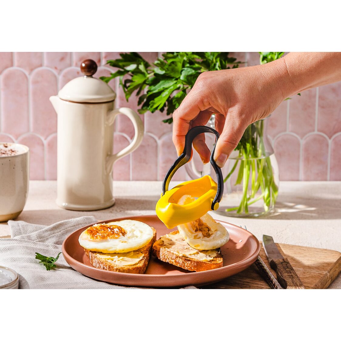 Dreamfarm Silicone Egg Ring L11.5cm 2pc DFFG6049 - Metro Singapore Departmental Store - Celebrating 69 Years in SG