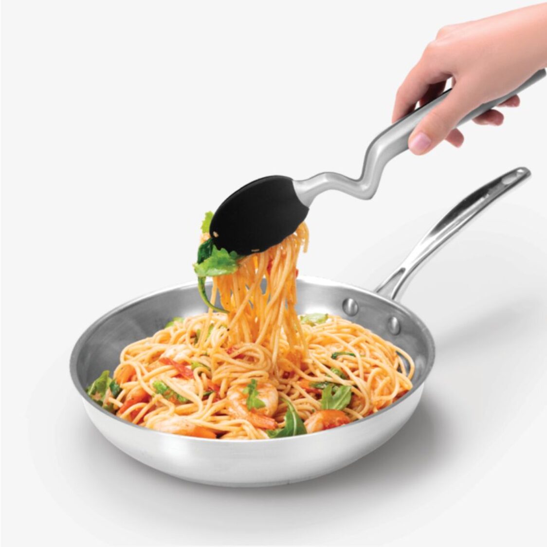 Dreamfarm S/S Silicone Multi - purpose Tong Black Clongs - Metro Singapore Departmental Store - Celebrating 69 Years in SG