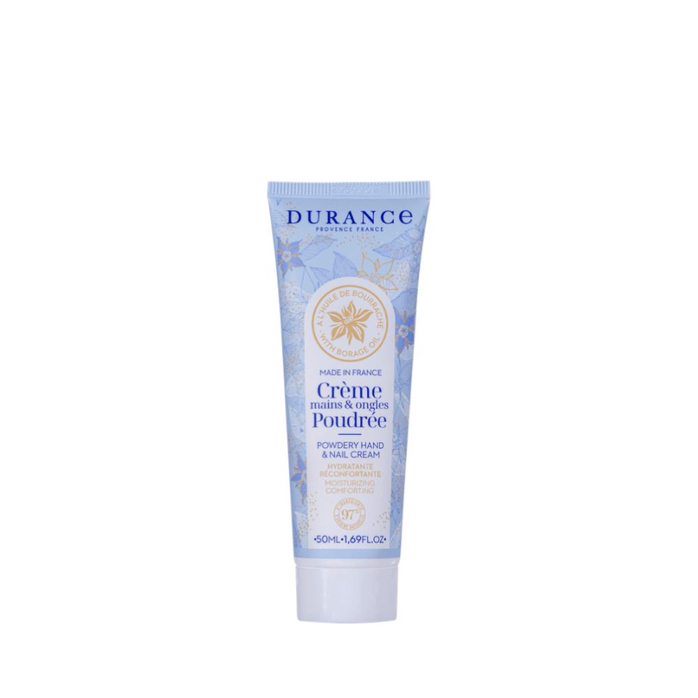 Durance Powdery Hand & Nail Cream w/ Borage Oil 50ml - Metro Singapore Departmental Store - Celebrating 69 Years in SG