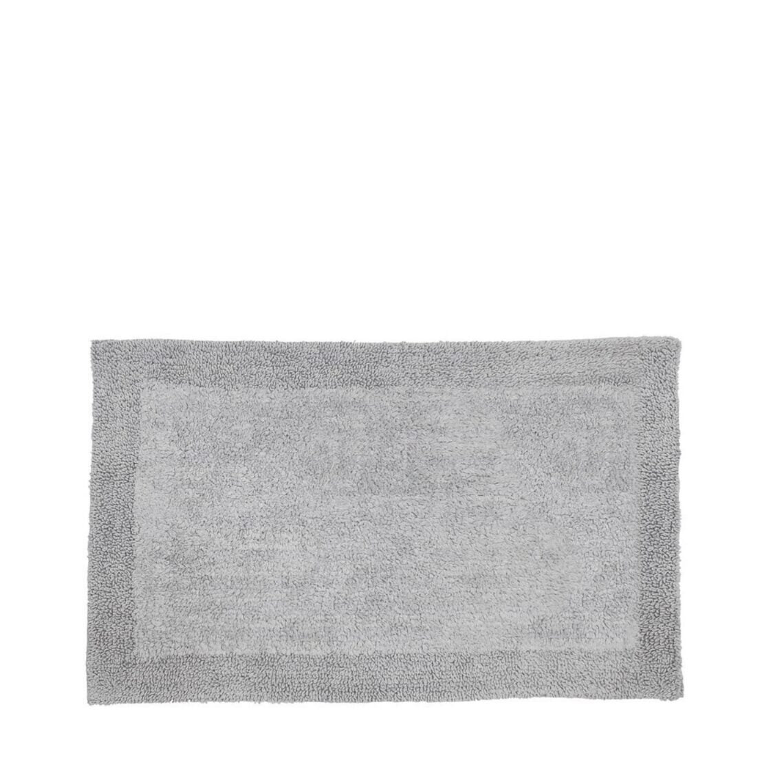 Charles Millen Signature Collection 100% Super Soft Cotton Tufted Reversible Mat – Thomas Light Grey