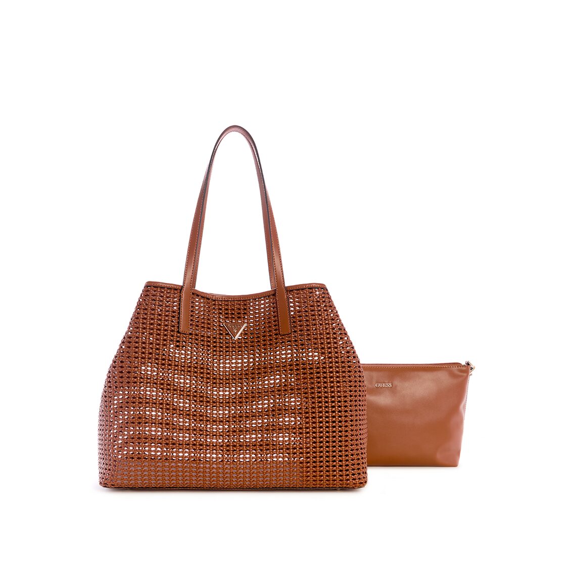 BRIGITTA LARGE 2 IN 1 TOTE,COGNAC