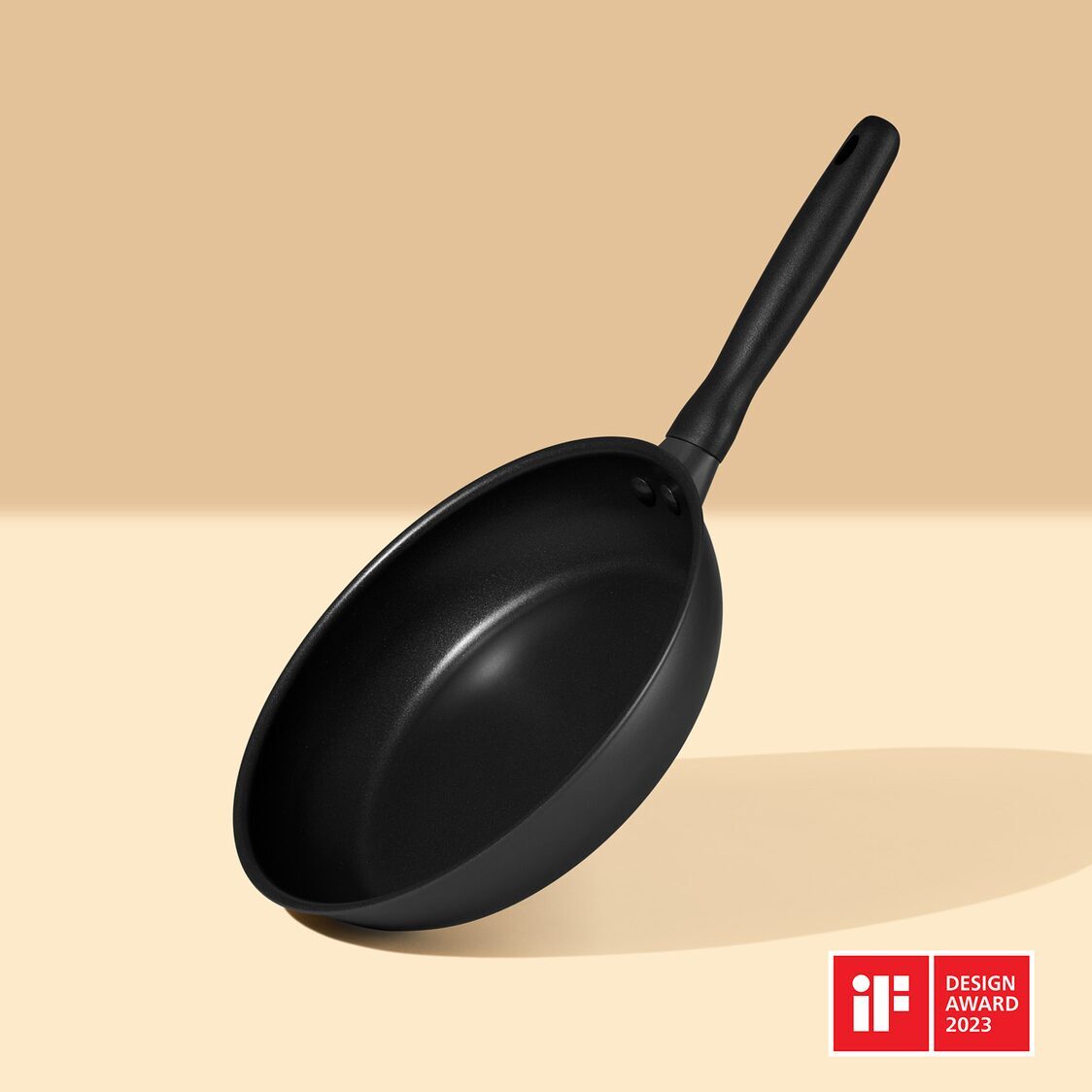 Meyer Midnight Nonstick Hard Anodized Open Frypan (Induction)