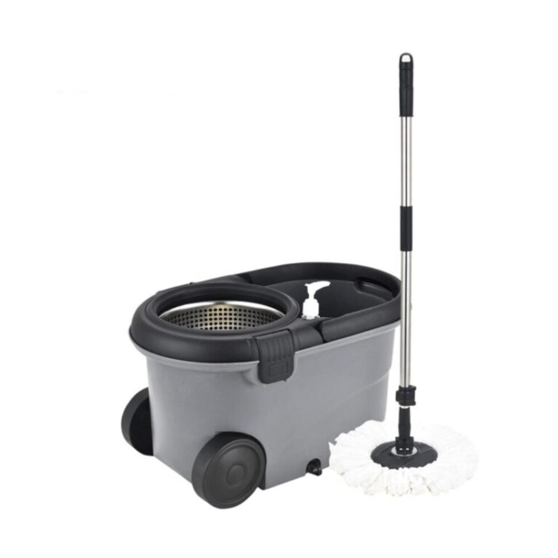 Rene Revolutionary Microfibre Spin Mop and Mop Head Set Ollie E70500/E70510