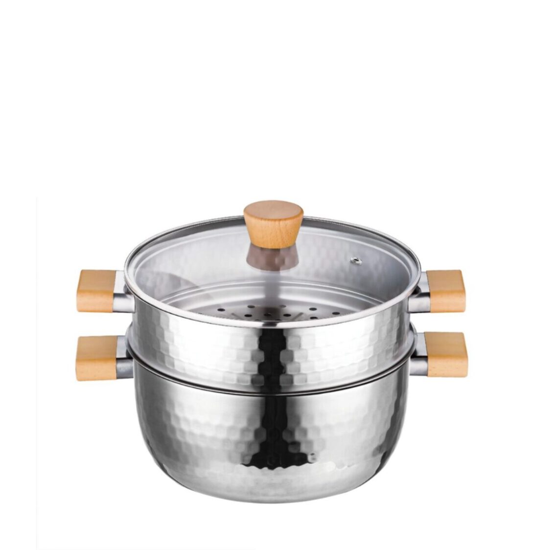 Endo Yukihira  24cm Stock Pot + Steamer Set (E-SY24T)