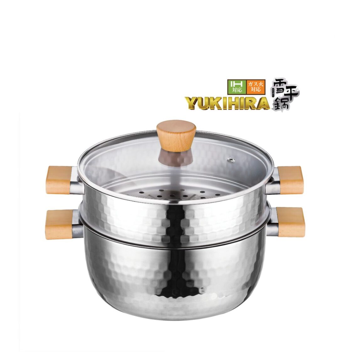Endo Yukihira  24cm Stock Pot + Steamer Set (E-SY24T)