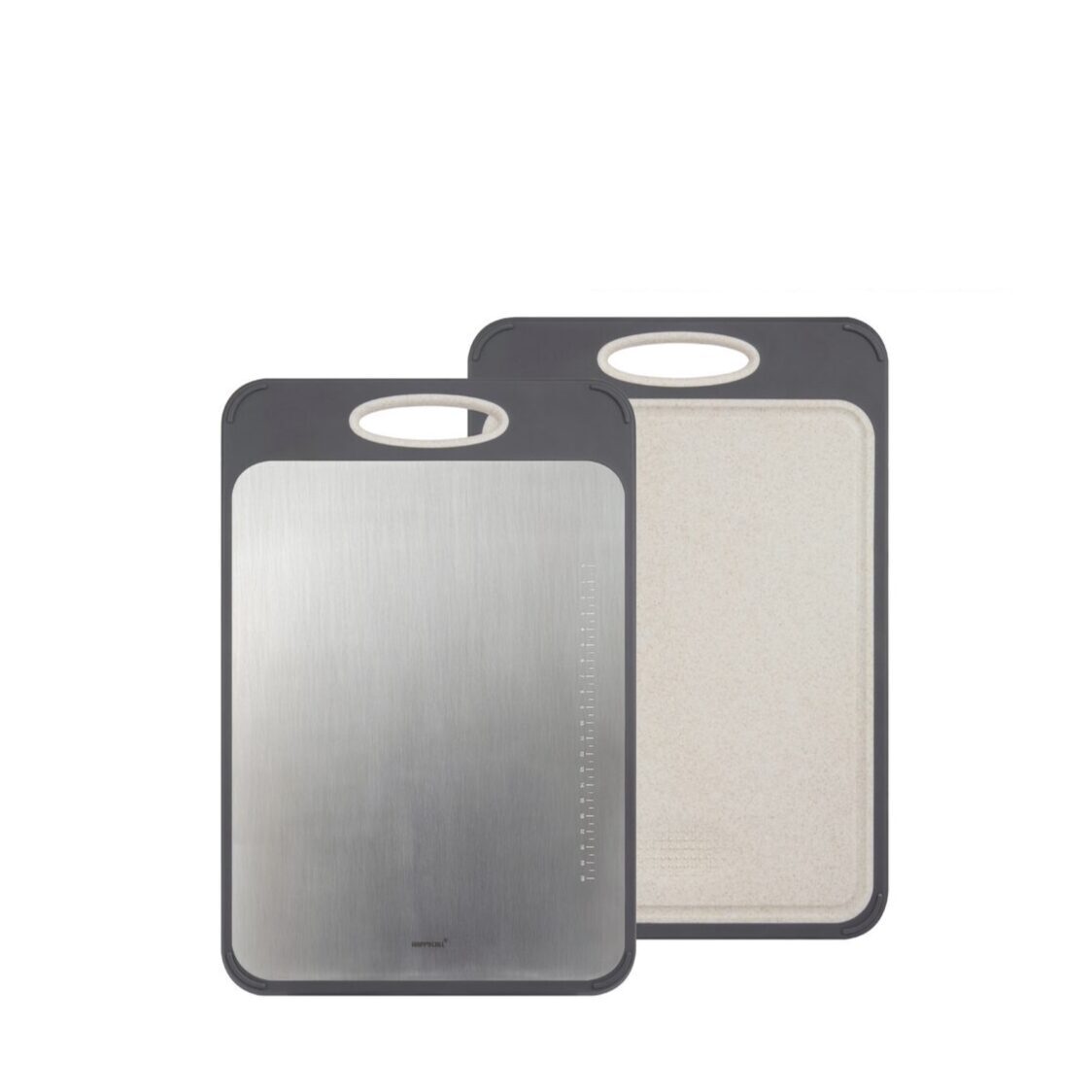 Happycall Cleanness Double-Sided Stainless Steel Cutting Board (4004-1054)