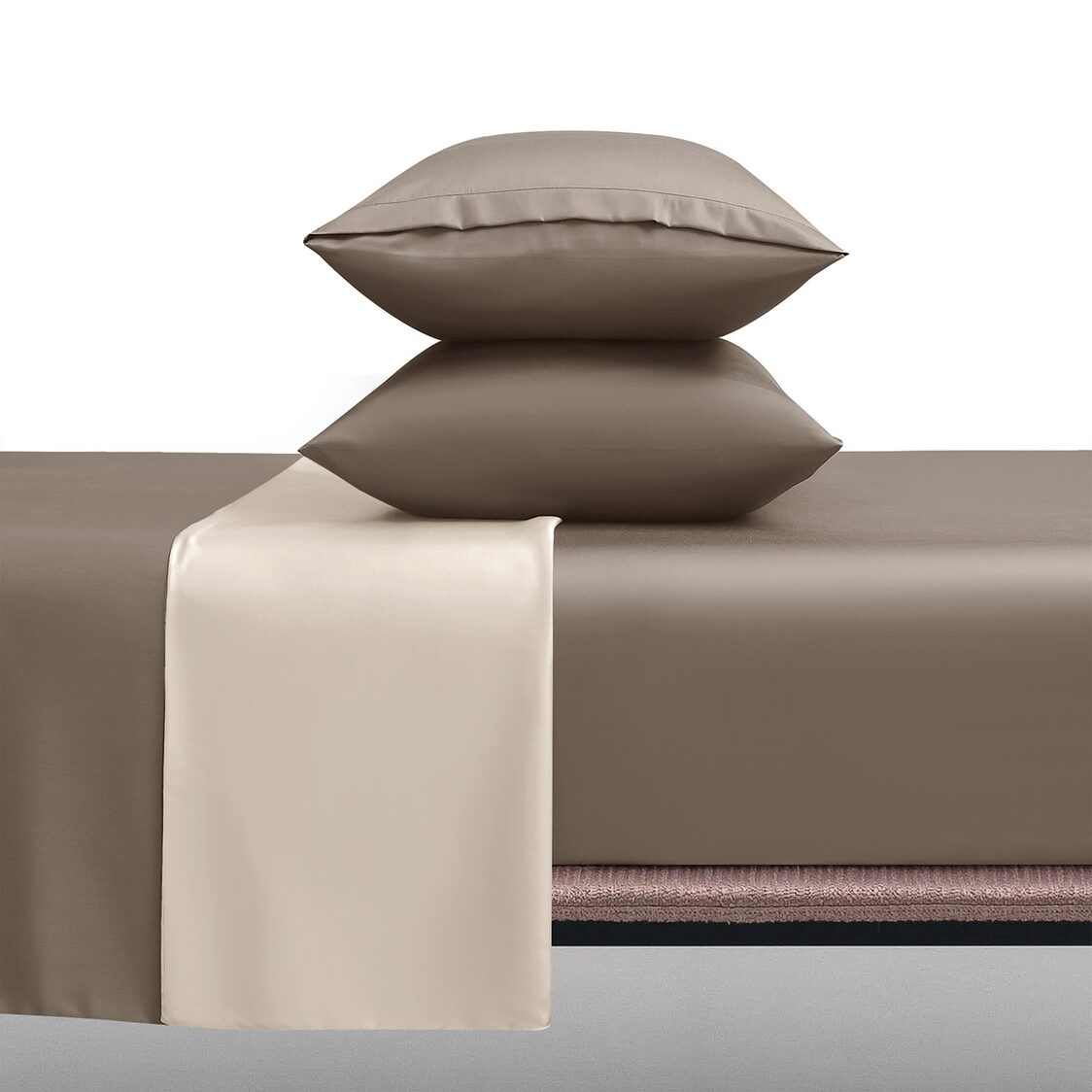 Intero Eniz4 Queen Bed Set - Hazelnut